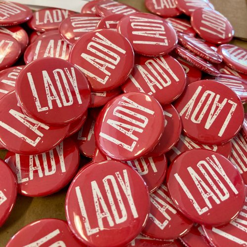 LADY button
