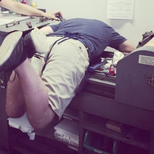 Vandercook Repair and Maintenance with Paul Moxon